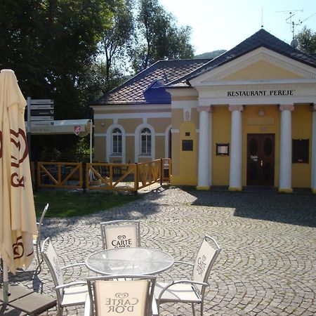 Hotel Lazne Evzenie Klášterec nad Ohří Esterno foto